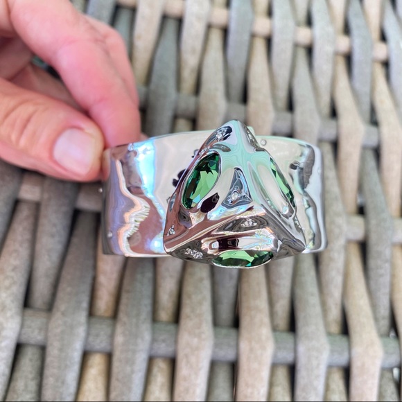 Alexis Bittar Crumpled Pyramid Relic Bracelet NWT - Picture 8 of 16